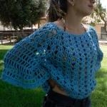 Angel Sleeve Sweater Top B..